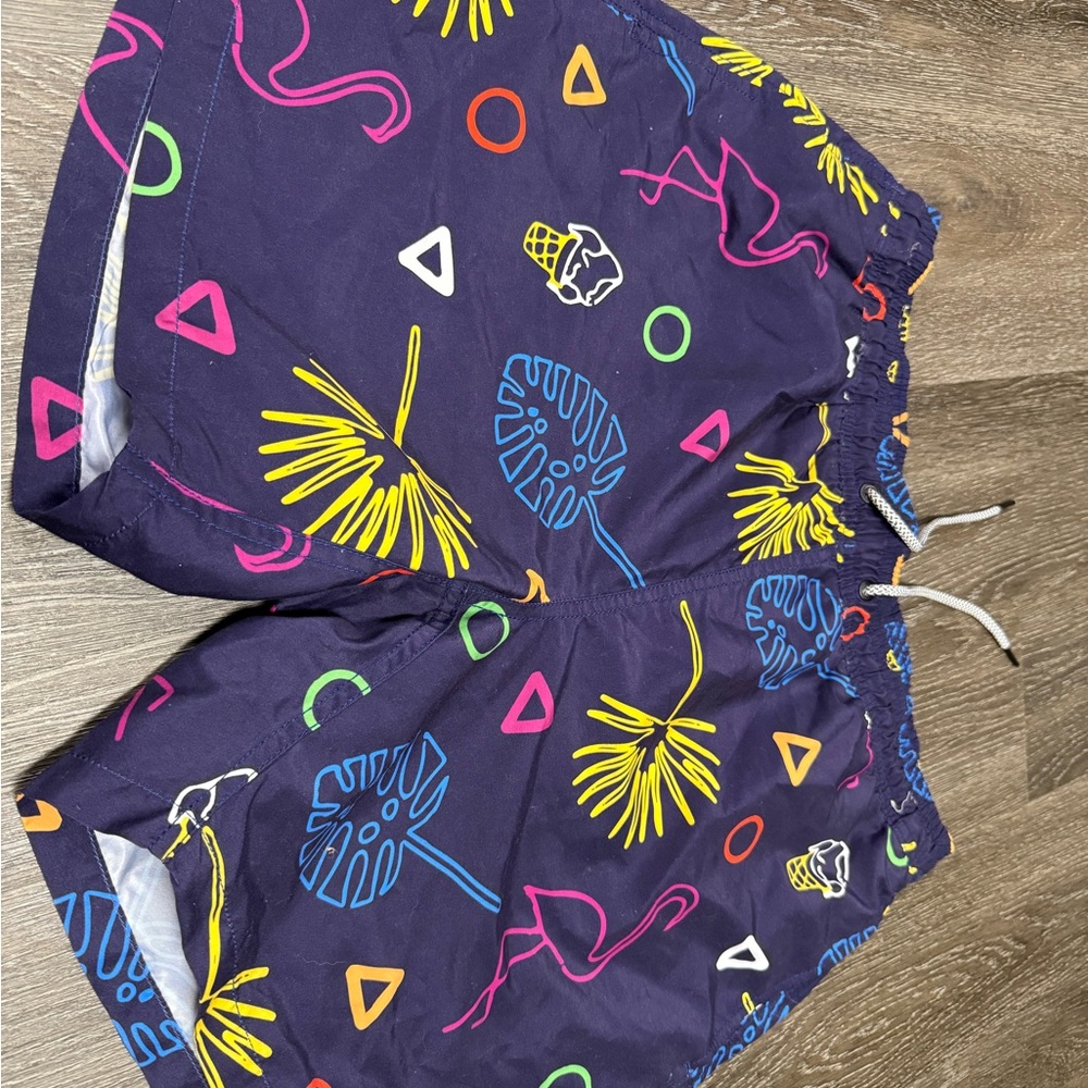 maamgic 7" Swim Shorts Mens Quick Dry Swim Trunks with Mesh Lining large